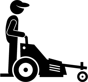 Stand on Mower